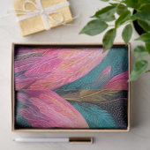 Papier Mousseline Decoupage Flamingo Heather Fireflies Love Story  (Cadeau)