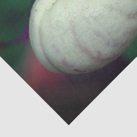 Papier Mousseline Découpage Fleur d'orchidée blanche (Détail)