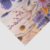 Papier Mousseline Découpage fleur sauvage (Détail)