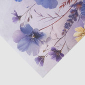 Papier Mousseline Découpage fleur sauvage (Détail)