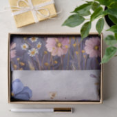 Papier Mousseline Découpage fleur sauvage (Cadeau)