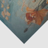 Papier Mousseline Découpage Fleur sauvage géant (Détail)
