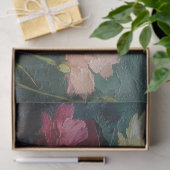 Papier Mousseline Découpage Fleur sauvage texturé (Cadeau)