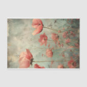 PAPIER MOUSSELINE DÉCOUPAGE FLEURIER DÉTRUIT DE GRUNGE (Recto)