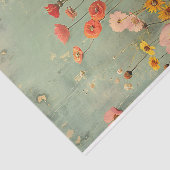 PAPIER MOUSSELINE DÉCOUPAGE FLEURIER DÉTRUIT DE GRUNGE (Détail)