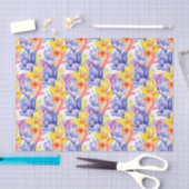 Papier Mousseline Découpage Fleurs Crocus Floral Anniversaire (Artisanat)