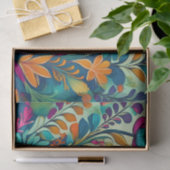 Papier Mousseline Découpage - Fleurs d'art folklorique - Papier Tiss (Cadeau)