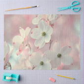 Papier Mousseline Découpage Fleurs de bois de chien rose délicates (Artisanat)