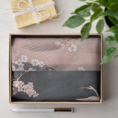 Papier Mousseline Découpage Fleurs de cerisiers d'Arts numériques ja (Cadeau)