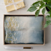 Papier Mousseline Découpage Fleurs sauvages blancs de bison d'aquare (Cadeau)