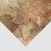 Papier Mousseline Découpage floral automne (Détail)