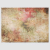 Papier Mousseline Découpage floral automne (Recto)