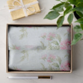 Papier Mousseline Découpage floral vintage Blush (Cadeau)