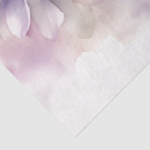 Papier Mousseline Découpage Floral Violet 18b (Détail)