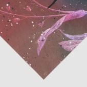 Papier Mousseline Découpage florale de l'araignée gothique (Détail)