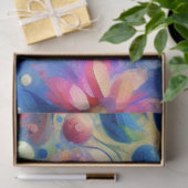 Papier Mousseline Découpage florale de libellules Abstraites (Cadeau)