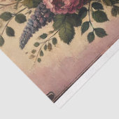 Papier Mousseline Découpage florale de Shetland Pony (Détail)