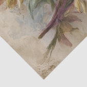 Papier Mousseline DÉCOUPAGE FLORALE DES SOUCHES vintages (Détail)