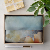 PAPIER MOUSSELINE DÉCOUPAGE FLORALE DOUX (Cadeau)