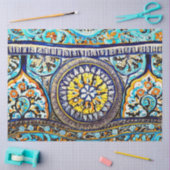 Papier Mousseline Découpage florale en espagnol majorica (Artisanat)