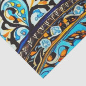 Papier Mousseline Découpage florale en espagnol majorica (Détail)