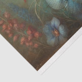 Papier Mousseline Découpage florale papillon (Détail)