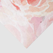 Papier Mousseline Découpage florale vintage Blush Peony (Détail)