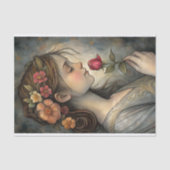 Papier Mousseline Découpage Flora's Whisper (Recto)