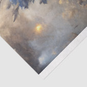 Papier Mousseline Découpage Flore crépusculaire dorée (Détail)