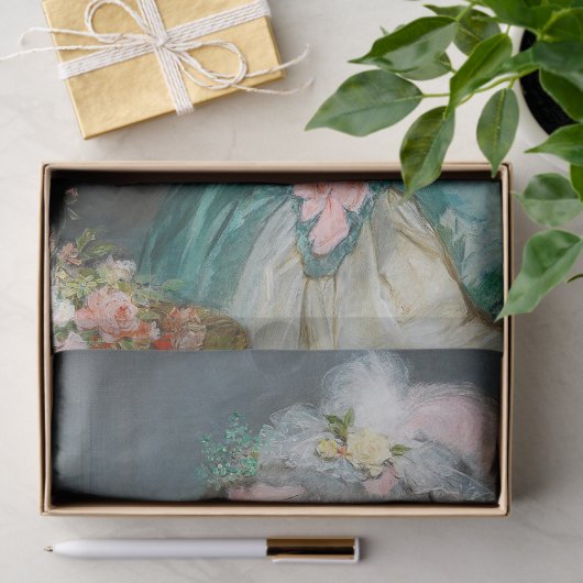 Papier Mousseline Découpage français Marie Antoinette (Cadeau)