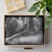 Papier Mousseline Découpage Fumer Squelette gothique Cowboy Gunsling (Cadeau)