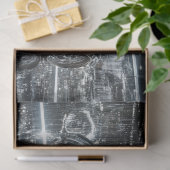 Papier Mousseline Découpage Futuriste Silver Reflex Sleek Car (Cadeau)