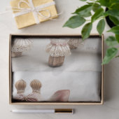 Papier Mousseline Découpage Giraffe rose victorienne Vintage (Cadeau)