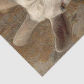 Papier Mousseline Decoupage Goat Rustic Farm 18x24 Canvas  (Détail)