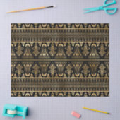 Papier Mousseline Découpage Gold et Black Art Déco (Artisanat)