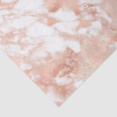 Papier Mousseline Découpage Gold et Marbre blanc Rose (Détail)