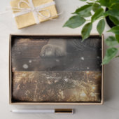 Papier Mousseline Découpage Gold Retrieur feux d'arbre de Noël (Cadeau)