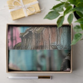 Papier Mousseline Découpage Gothique Paris Gargoyle (Cadeau)