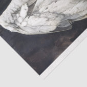 Papier Mousseline Découpage Gothique Raven Angel (Détail)