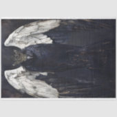 Papier Mousseline Découpage Gothique Raven Angel (Recto)