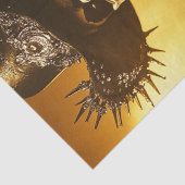 Papier Mousseline Découpage Gothique Spirit Cowboy Imaginaire foncé (Détail)