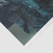 Papier Mousseline Découpage Gothique Vampire Lady Nocturne (Détail)