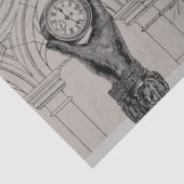 Papier Mousseline Découpage gothique victorienne Steampunk (Détail)