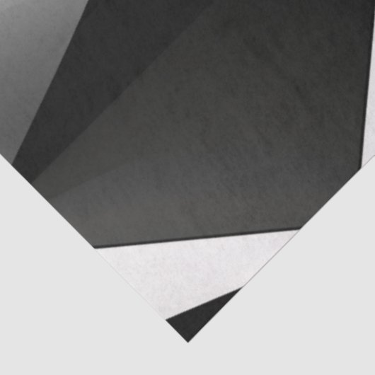 Papier Mousseline Decoupage Grayscale Geometric Patterns Diamond (Détail)