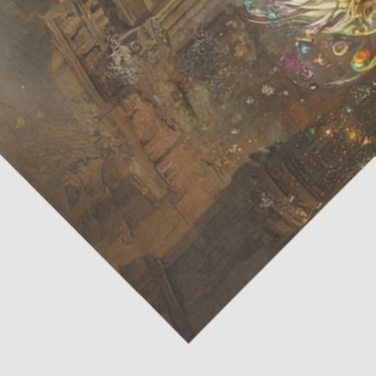 Papier Mousseline Découpage Griffon Majestic Bird (Détail)