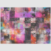 Papier Mousseline Découpage Grilles d'oeuvres Abstraites Textures Mo (Recto)