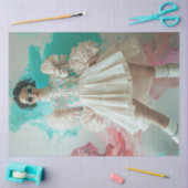 Papier Mousseline Découpage haute mode (Artisanat)