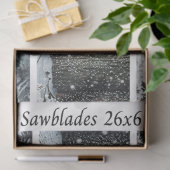 Papier Mousseline Decoupage Highland Winter Calves Truck Handsaws (Cadeau)