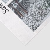 Papier Mousseline Decoupage Highland Winter Calves Truck Handsaws (Détail)