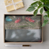 Papier Mousseline Découpage Hippie Hipsters Standard Poodles Vélo (Cadeau)